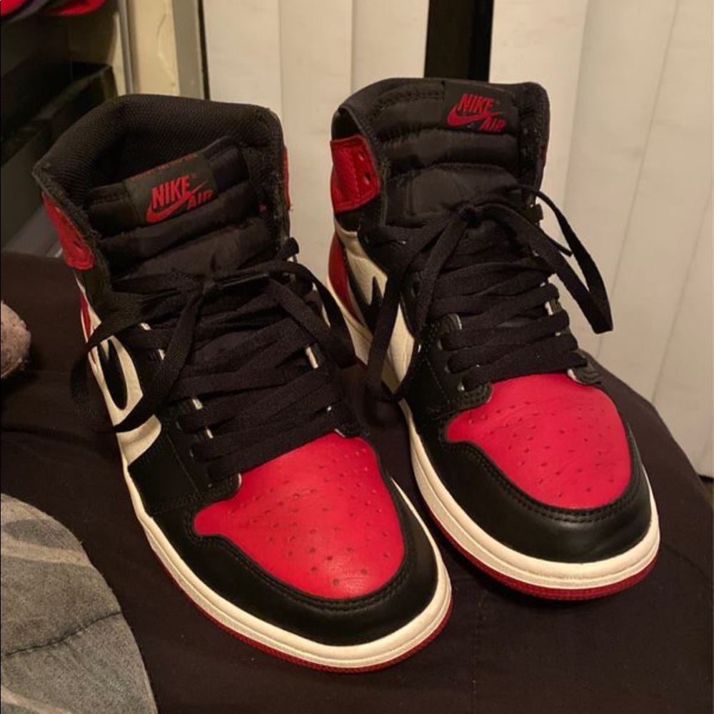 Bred toe 1s size 8